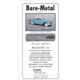 BMF11 Bare Metal Foil - Matt Aluminium