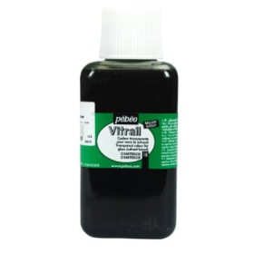 053-018 Vitrail Transparent Glass Solvent-based 250ml Chartesue