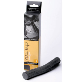 808040001 Daler Rowney Willow Charcoal Chunky Stick 1pc