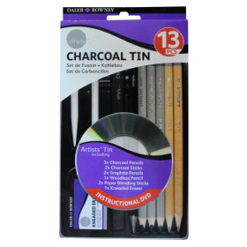 649100130 Simply Charcoal Tin