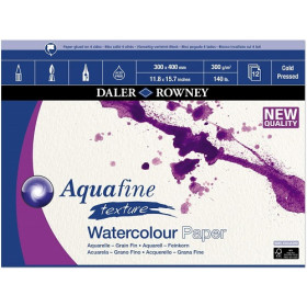 404663040 Aquafine Texture Watercolour Pad 30 x 40 cm