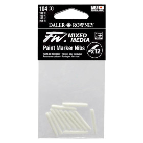 160323104 FW Marker Nibs Set of 4 Chisel 1-3mm