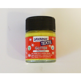 92262 Javana Textile Glitter 50ml Sun Yellow