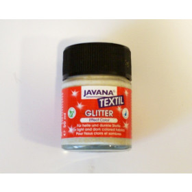 92277 Javana Textile Glitter 50ml Light Gold