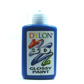 50 Fabric 3D Glossy Paint Royal Blue 25ml