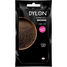 2044037 Dylon Fabric Dye Espresso Brown 50g