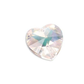 2210703 Swarovski Heart Crystal AB 10.3 x 10mm / 6 pcs