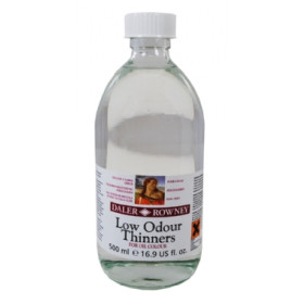 114050024 Daler Rowney Low-Odour Thinners 500ml Bottle