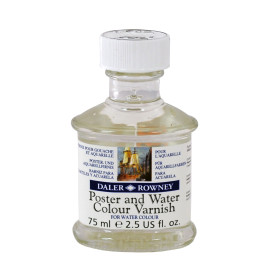 114007009 Daler Rowney Poster and Watercolour Varnish 75ml.