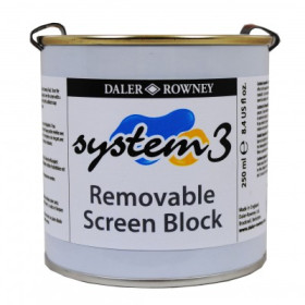 Removable Screen Block 250ml tin  Code 128 237 021