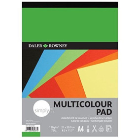 DR SIMPLY COLOURED PAPER PAD