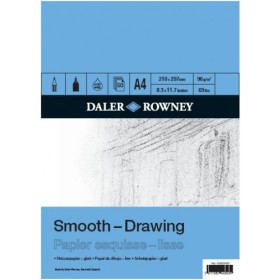 403020400 DR Smooth Drawing Pad A4 96 gsm