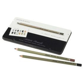 654200012 DR Sketching Pencil 12-Tin Set