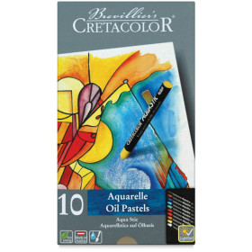 CR45010 Aquapastel 10 Colour Set.