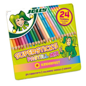 Jolly Supersticks Pastel Mix 24