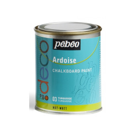 093503 ChalkBoard Paint 250ml Turquoise 