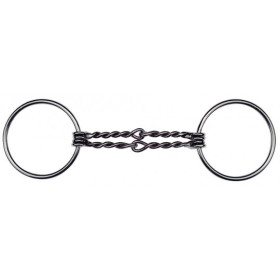 600452135 Feeling Double Jointed Twisted Snaffle 13.5cm