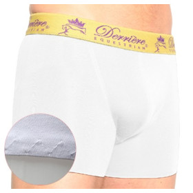 Performance Bonded Padded Shorty - Male Small White